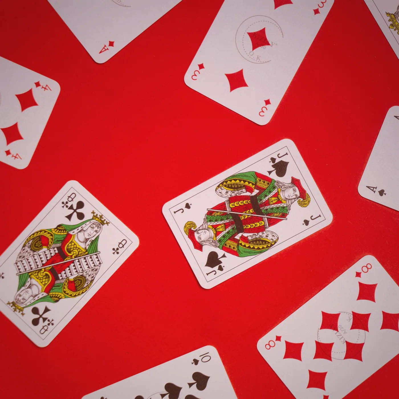 A points chip stack ready for the night